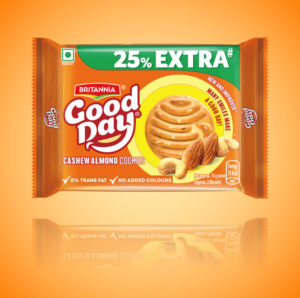 BRITANNIA: Good Day Cashew Almond