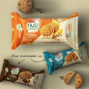 BRITANNIA: NutriChoice Oats Orange Almond Cookies