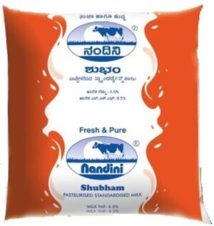 NANDINI: Pasteurised Standardized Milk (Subham)