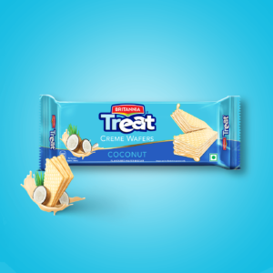 BRITANNIA: Treat Coconut Creme Wafers