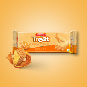 BRITANNIA: Treat Orange Creme Wafers