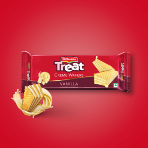 BRITANNIA: Treat Vanilla Creme Wafers