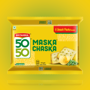 BRITANNIA: 50-50 Maska Chaska