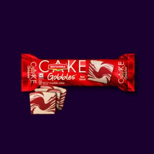 BRITANNIA: Gobbles Red Velvet Marble