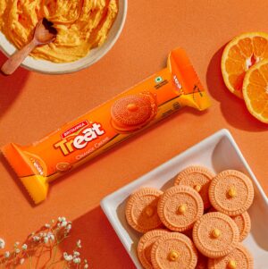 BRITANNIA: Treat Fruit Cream Orange