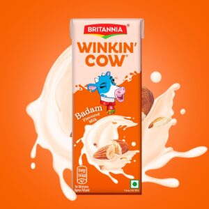 BRITANNIA: Winkin’ Cow Badam Flavoured Milk