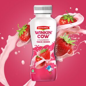 BRITANNIA: Winkin’ Cow Strawberry Thick Shake