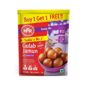 MTR Gulab Jamun Mix 175 g - Buy 1 Get 1 Free Pack
