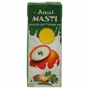 Amul Masti Spiced Buttermilk 200 ml (Tetra Pak)