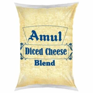 Amul Blend Diced Cheese 1 kg (Pouch)